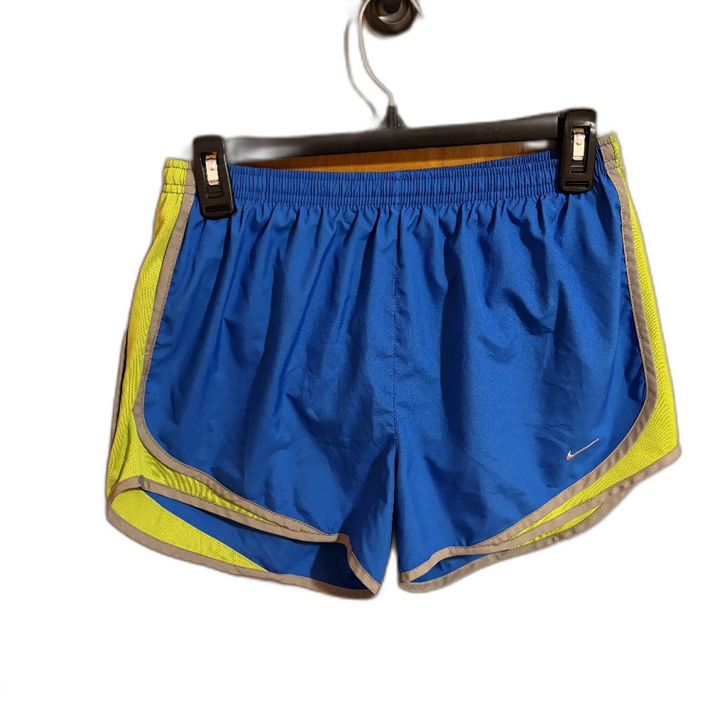 Nike Dri-fit athletic shorts Blue Green